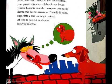 EL LOBO Y EL PERRO PRECAVIDO