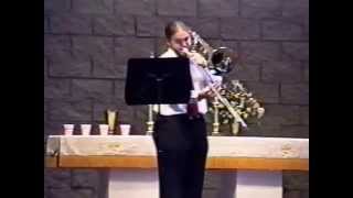 World Premiere - Todd Goodman's "Sonata for Solo Bass Trombone" (1997 Chuck Jacks)