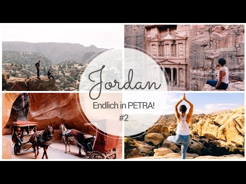 Die FELSENSTADT PETRA & Wandern in DANA I JORDANIEN VLOG #2
