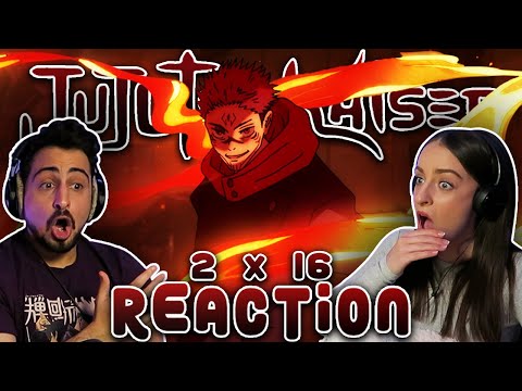 SUKUNA IS INSANE!! 🔥 Jujutsu Kaisen Season 2 Episode 16 REACTION! | 2x16 "Thunderclap"