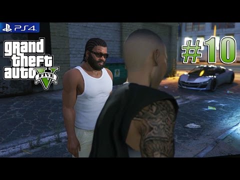 GTA V / GTA 5 - PS4 / XBOX ONE Walkthrough Next Gen Gameplay PART 10 Shift Work