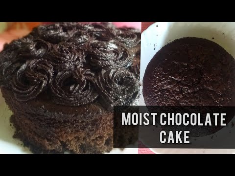 Moist Chocolate Cake Recipe #MostChocolaty #SoftCake #EasyRecipe #MakeAtYourKitchen