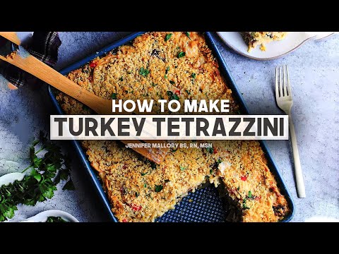 How to Make Turkey Tetrazzini | Easy Leftover Turkey Recipe!