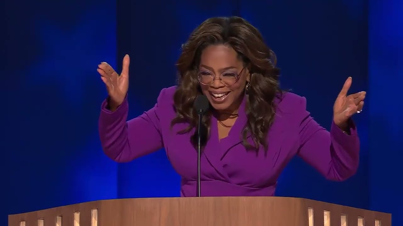 Full Remarks: Oprah Winfrey speaks at DNC