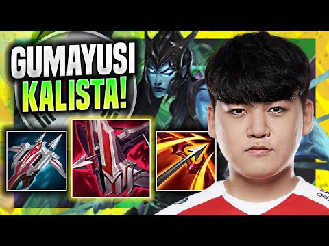 GUMAYUSI DESTROYING WITH KALISTA! - T1 Gumayusi Plays Kalista ADC vs Varus! | Season 11
