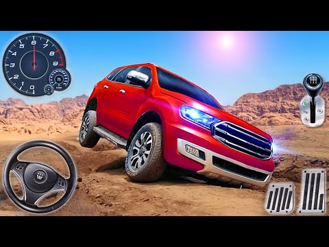 Offroad SUV Jeep Driving Simulator - 4x4 Prado Luxury Stunts Hill Driver - Android GamePlay
