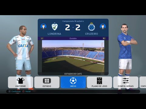 Brasileirão 2018 /   Londrina   2  x  2  Cruzeiro         /  Grupo G   /  5ª Rodada   /  06.12