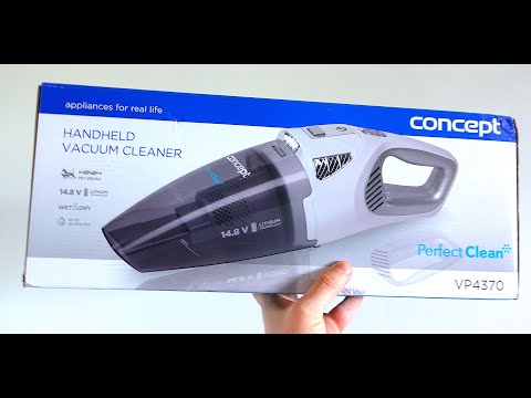 Conceptronic „Concept Perfect Clean“ rankų dulkių siurblys VP4370 video