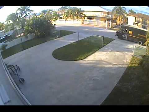 UPS Delivery Driver Running Behind Schedule