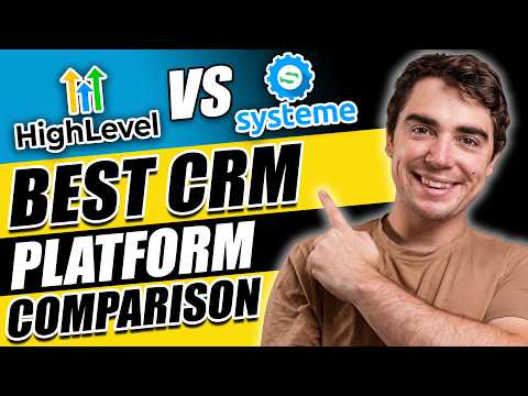 GoHighLevel vs Systeme.io - Full CRM Comparison 2025