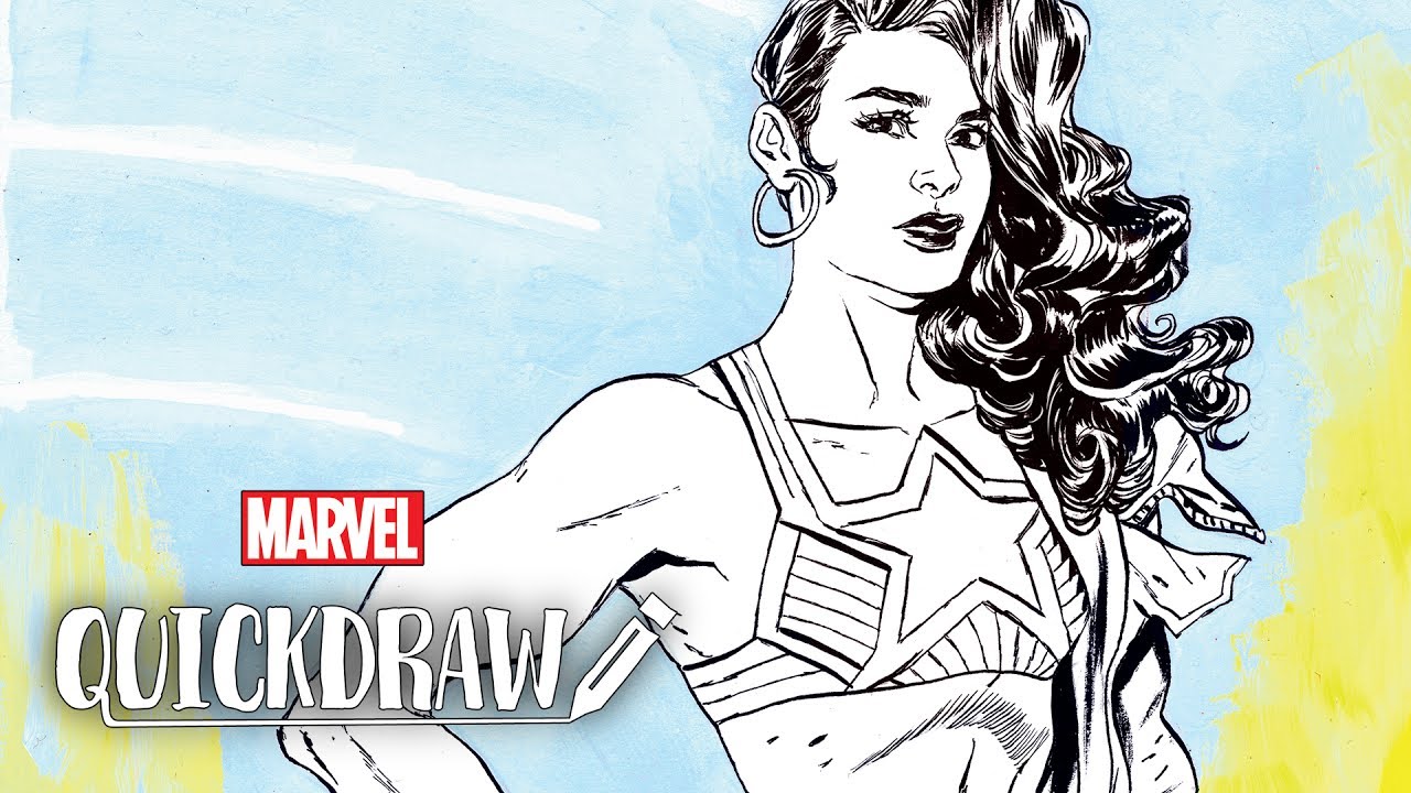 Ming Doyle Drawing America Chavez