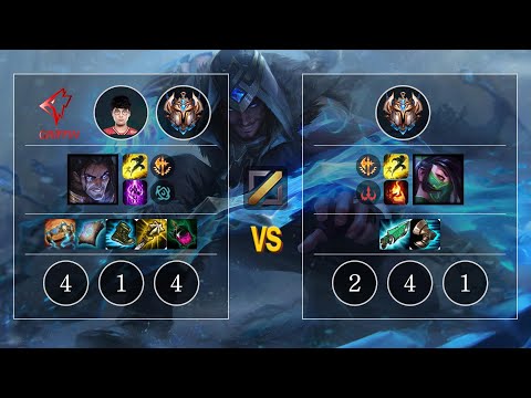 GRF Untara Sylas vs Akali Mid - KR Challenger Patch 10.10