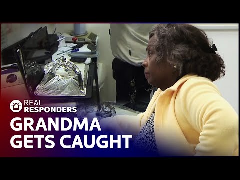 Suspicious Grandma Gets Caught Smuggling Drugs Inside Laptop | Best Of Customs | Real Responders