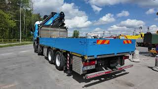 Scania R440 8x4 Palfinger PK50002 FLY JIB Crane Winch Pritsche LKW kaufen - Bild 4 | Autoline AT Scania R440 8x4 Palfinger PK50002 FLY JIB Crane Winch Pritsche LKW | Bild 4 - Autoline