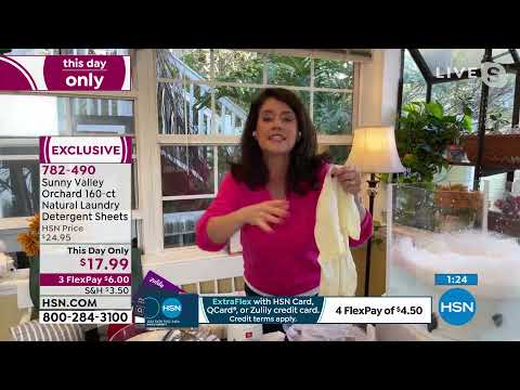 Sunny Valley Orchard 160count Natural Laundry Detergent ...