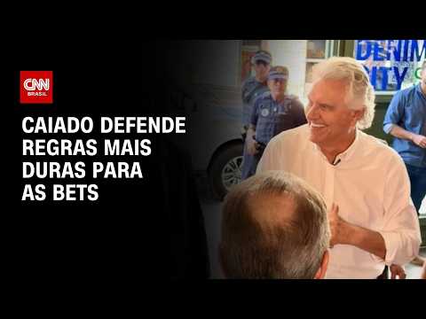Eleições 2026: Caiado diz que terá “mão pesada” contra bets se for eleito | HORA H