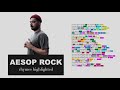 Aesop Rock - Daylight - Verse 1 - Lyrics, Rhymes Highlighted (067)