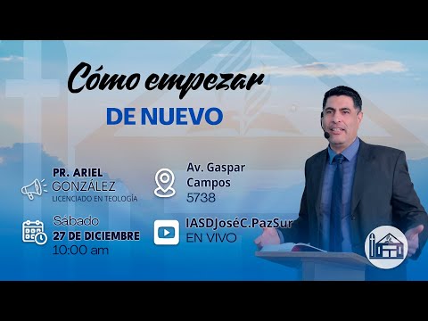 Emisión en directo 27/12/2025 - Iglesia Adventista José C. Paz Sur