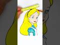 DIY Glitter Alice In Wonderland Gold Hairstyle Easy Kids Art Kids Alice Wonderland Glitter