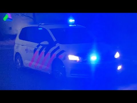 PRIO 1 / A1 Meerdere Hulpdiensten met spoed naar een Reanimatie Het Dek Op Urk