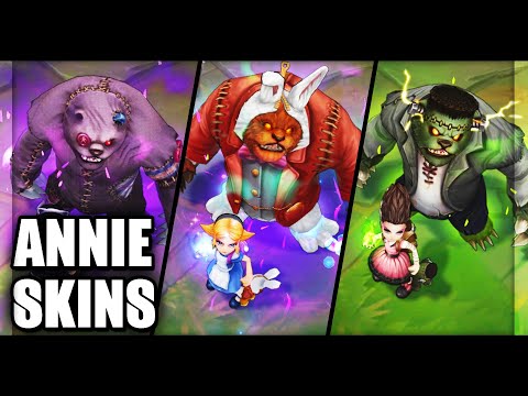 All Annie Skins Spotlight 2020 (League of Legends)