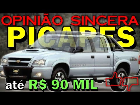Melhores Picapes diesel por R$ 90 mil - Lista com as opções do mercado em 2021! Prós e contras