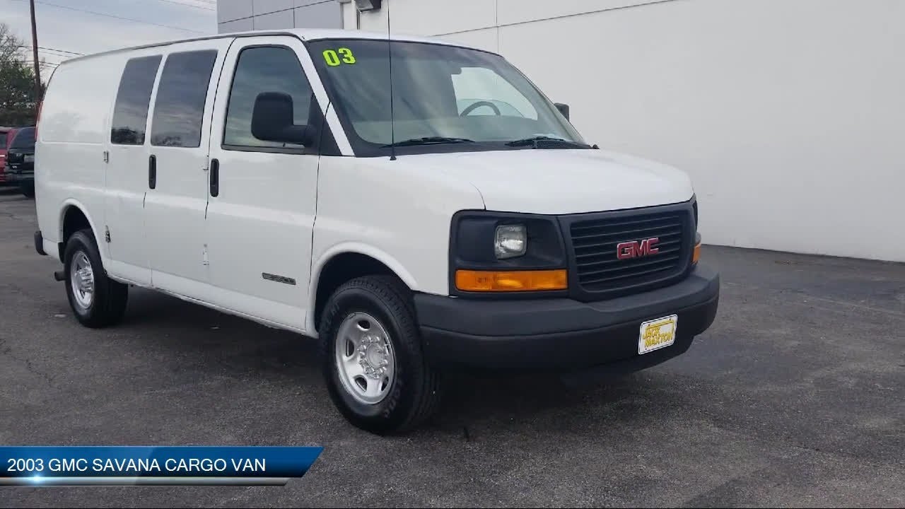 2003 GMC SAVANA CARGO VAN Columbus Worthington ...