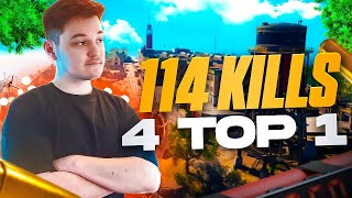 4 TOP 1 A LA SUITE, 114 KILLS !