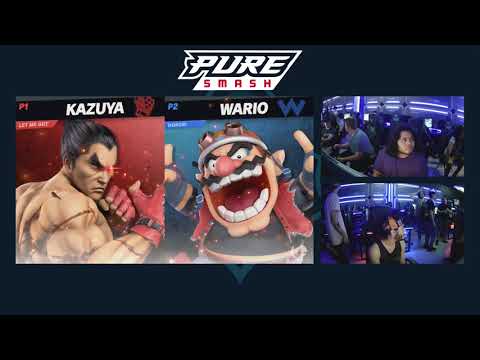 PURE Smash #12 Winners Quarters - Stroder Ame (Kazuya) vs. FPT|HOKORI (Captain Falcon/Wario)