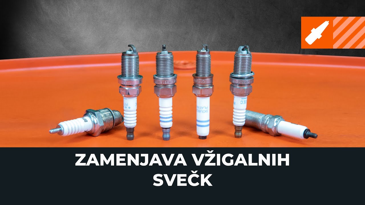 Vžigalne svečke: vodič menjave na avtu