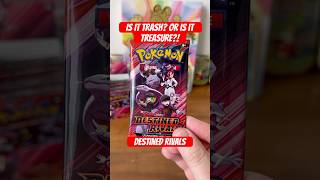 Trash or Treasure? Destined Rivals Pokémon Pack Opening! Pack 3 #pokemon  #shorts  #pokemoncards