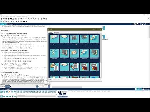 7.2.10 Packet Tracer - Configure DHCPv4