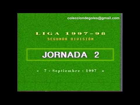 Goles Liga 1997-1998 Segunda División Jornada 2