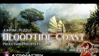 ★ Guild Wars 2 ★ - Jumping Puzzle - Bloodtide Coast (Professor Portmatt's Lab)