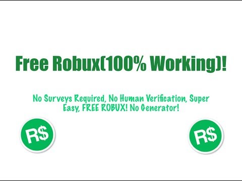 How To Get Free Robux Easy 2021 Without Human Verification