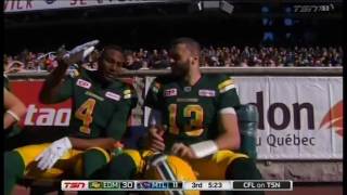 Sean Whyte #6 P K Edmonton Eskimos 10 Oct2016