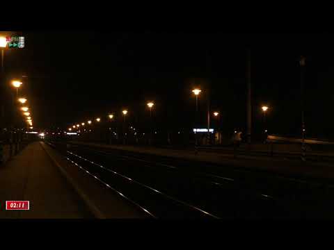 LAPSE SHOT #098 - noční vlaky Ostrava-Svinov (100x)