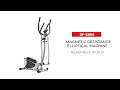 How To Assemble SF E905 Magnetic Resistance Elliptical Machine Cross Trainer