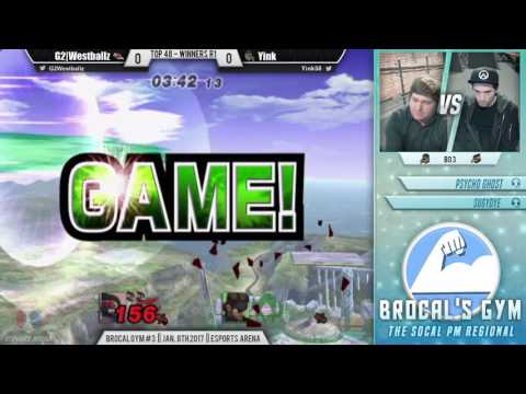 Brocal's Gym #3: Winners R2 ft. G2|Westballz (Falco) VS Yink (Snake)