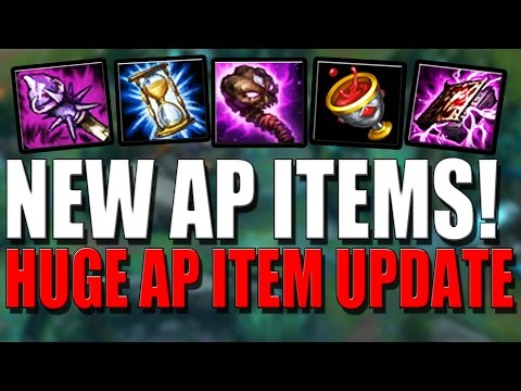 NEW AP ITEMS & HUGE AP ITEM REWORK - League of Legends