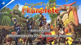 Monster Hunter Wilds - Festival of Accord: Flamefete Trailer