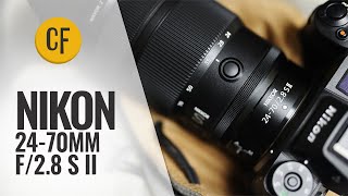 Video thumbnail for Nikon Z 24-70mm f/2.8 S Mark II lens review by Christopher Frost