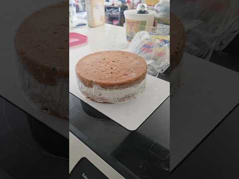 GLUTEN FREE ICE CREAM CAKE! #glutenfree #icecream #easyrecipe #didyouknow #youtubeshorts