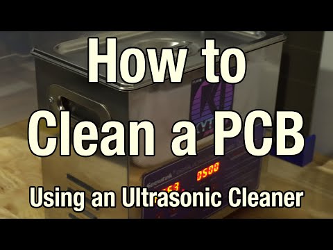 How to clean a PCB using an Ultrasonic Cleaner