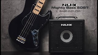 Video thumbnail for NUX Mighty Bass 50BT - Unboxing video by Bert Koster Percussion