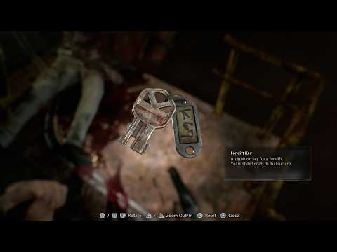 Forklift Key Location (Basement) | Resident Evil Requiem