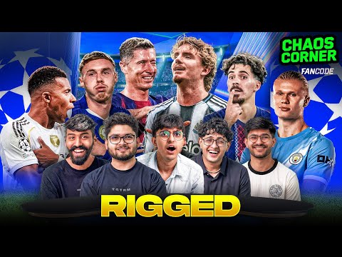 UCL DRAW IS RIGGED | REAL MADRID VS MAN CITY | FC BARCELONA HAVE A CHANCE? | CHAOS CORNER EP. 27
