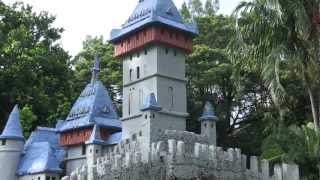 preview picture of video 'Miniature replica of Karlstein Castle built 1974 1978 by Czechoslovakian  Bernard Havlik'
