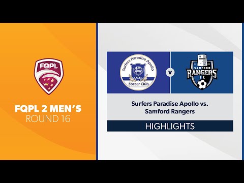FQPL 2 Men's R16 - Surfers Paradise Apollo vs. Samford Rangers Highlights