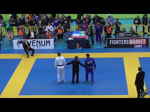 Keenan Cornelius vs Lucas Barbosa - FINAL - IBJJF European Open 2018 - Black Adult - Open